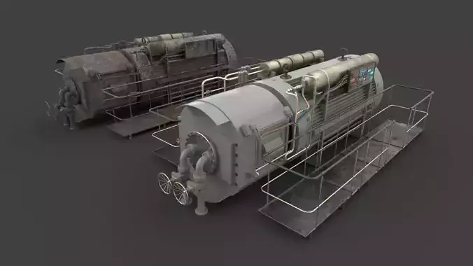 Machinery device 3D model