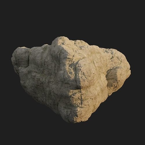 Sculpt stone C 3D model