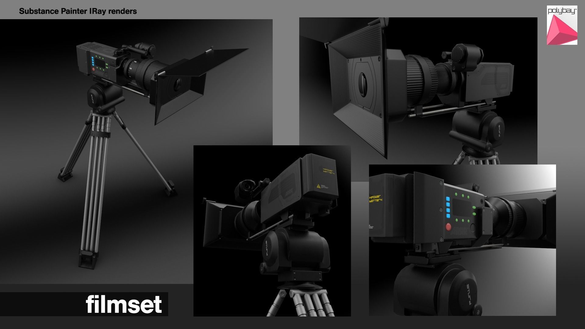 Filmset Props 3D model_1
