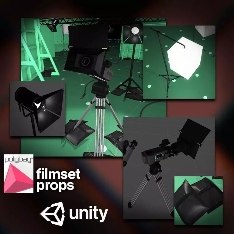 Filmset Props 3D model_0