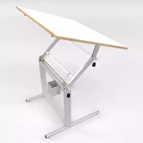 Professional Drawing Table with Adjusting Levers