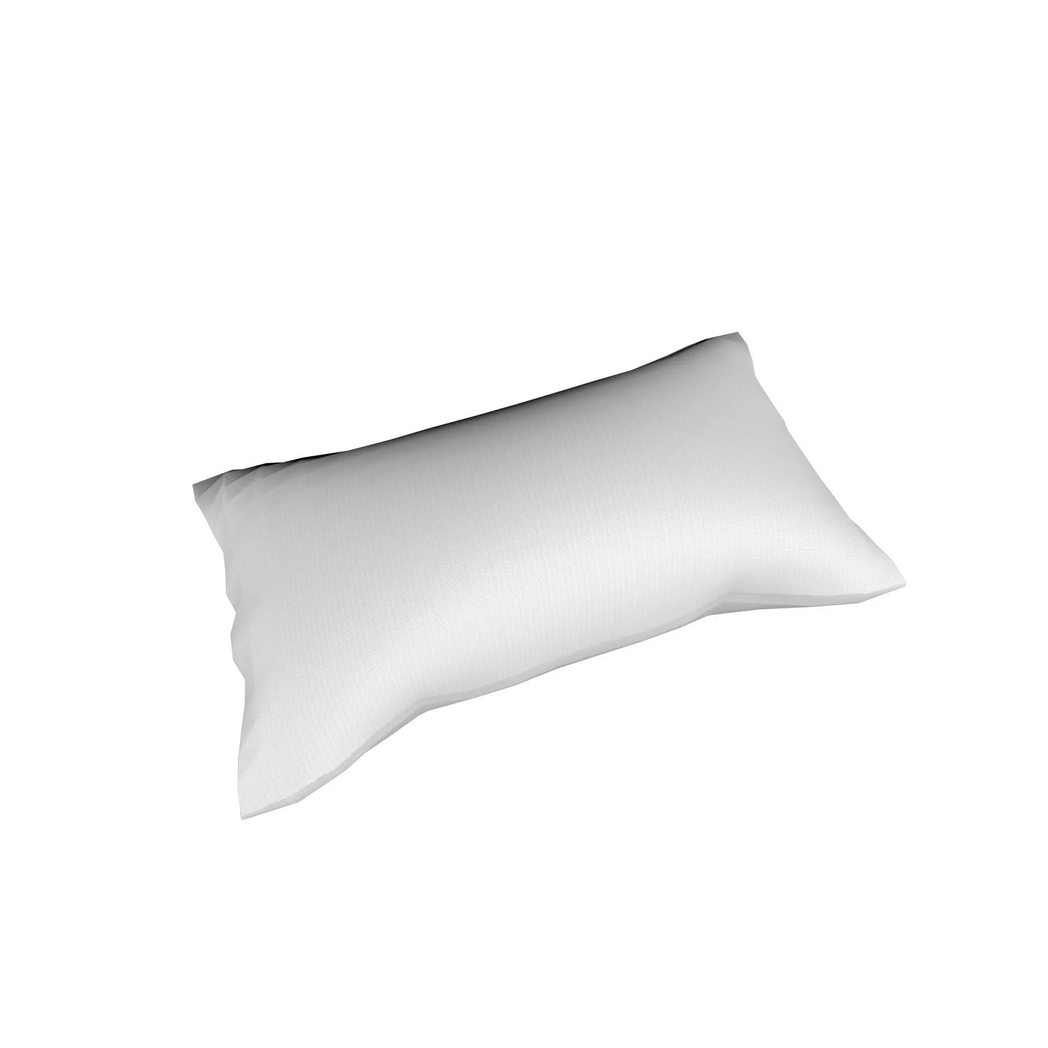 Pillow 02 Low-poly 3D model_0