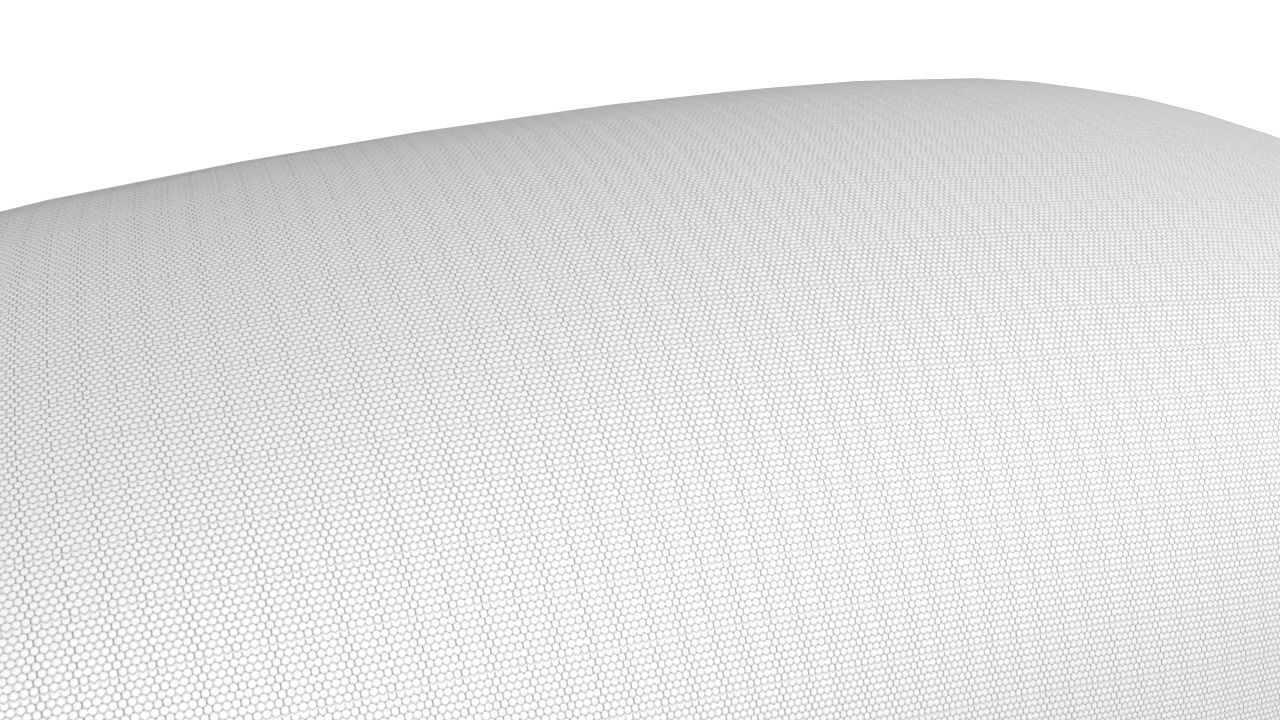 Pillow 02 Low-poly 3D model_3