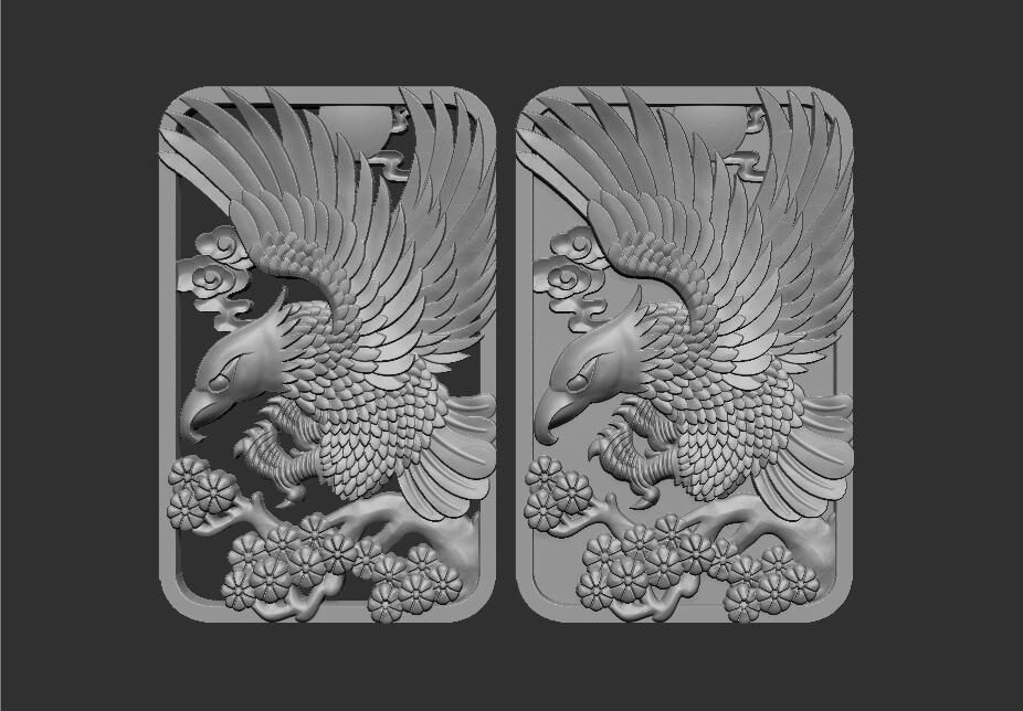 jade carving 3D print model_1