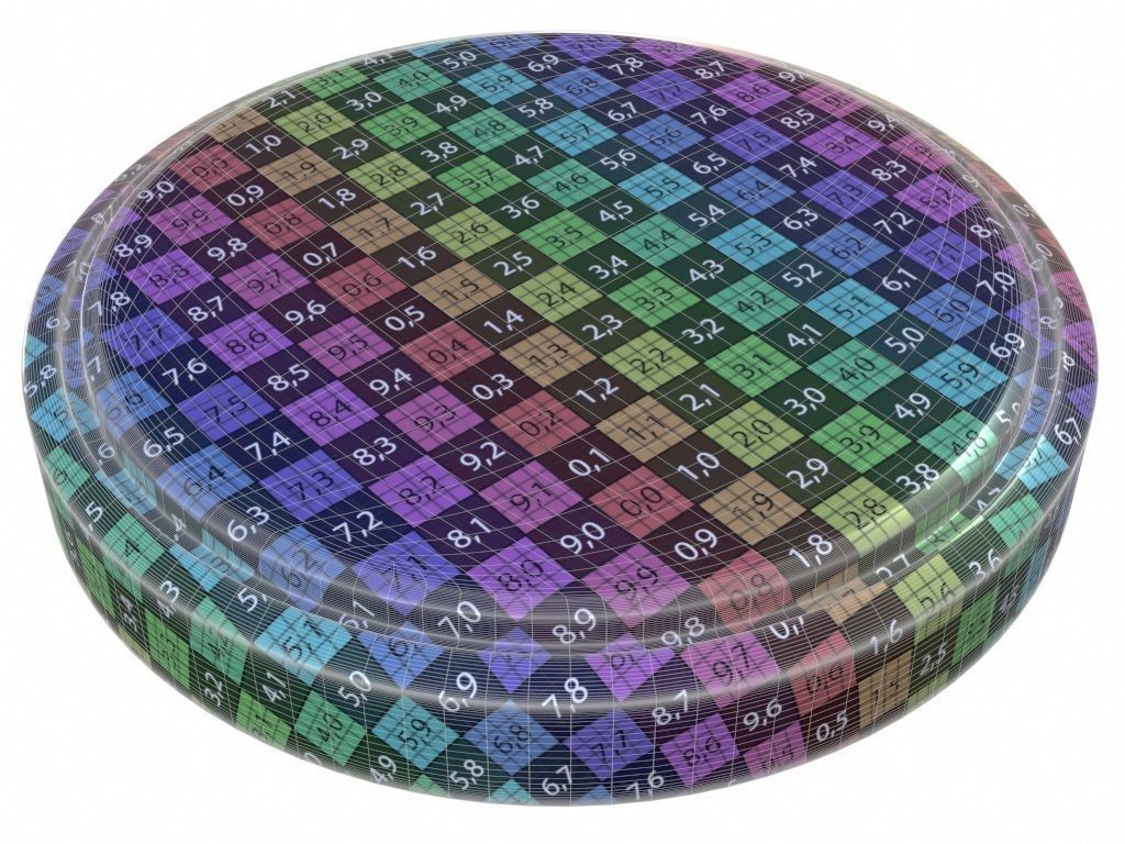 CR2032 Lithium Button Battery 3V 3D model_7