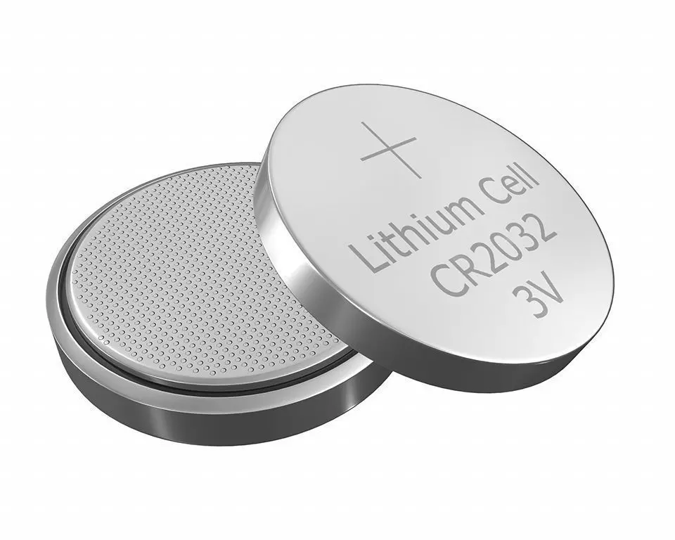CR2032 Lithium Button Battery 3V 3D model_0