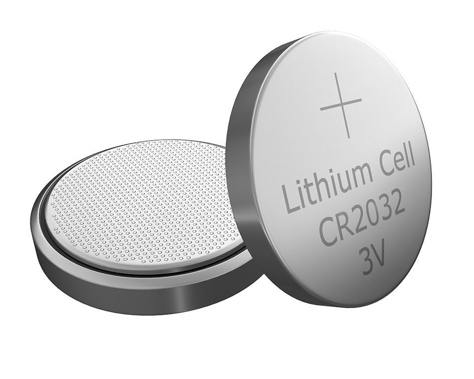 CR2032 Lithium Button Battery 3V 3D model_1