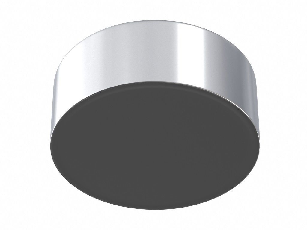 LR44 Alkaline Button Battery A76 1 55V 3D model_1