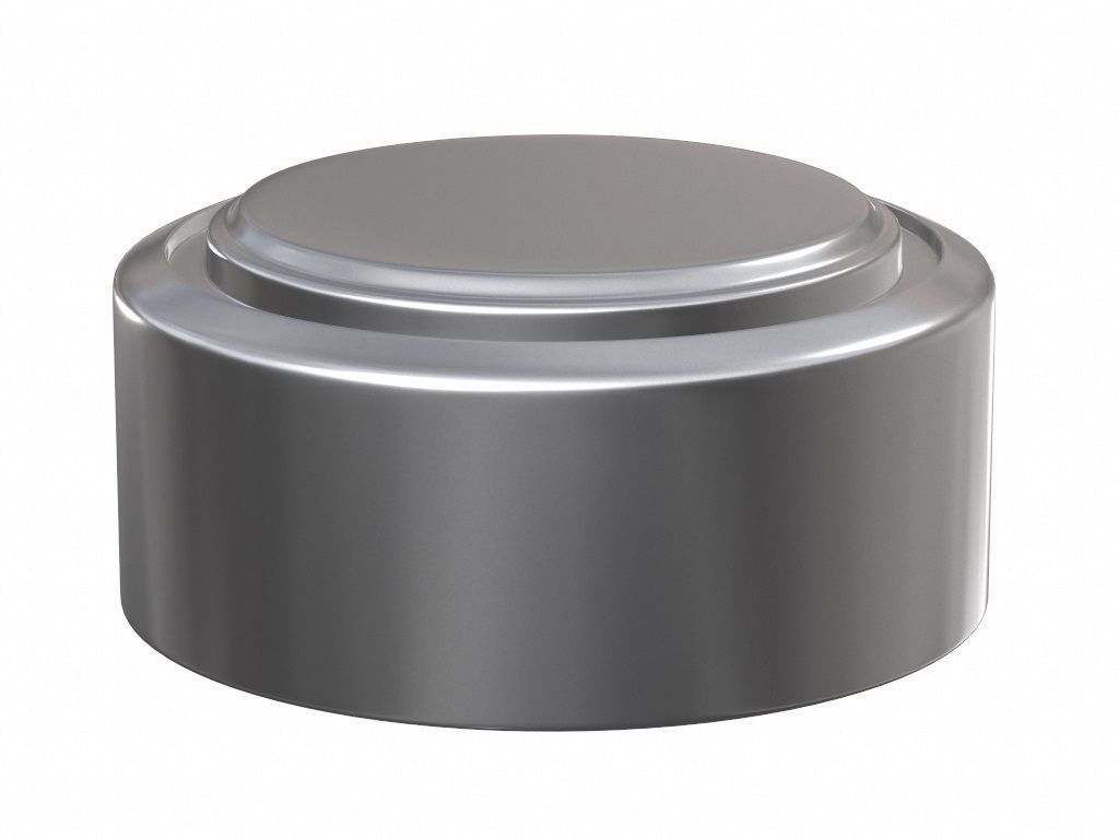 LR44 Alkaline Button Battery A76 1 55V 3D model_2