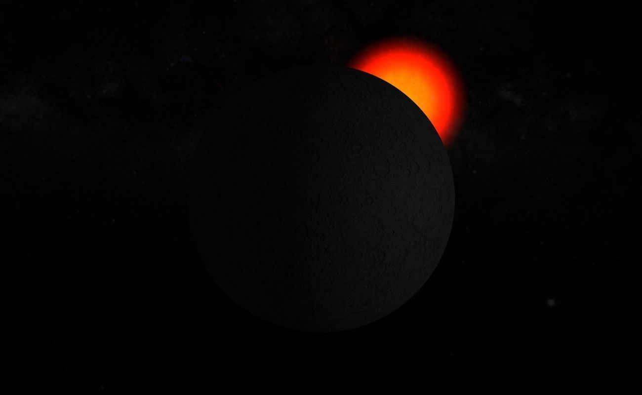 Realistic Moon 3D model_8