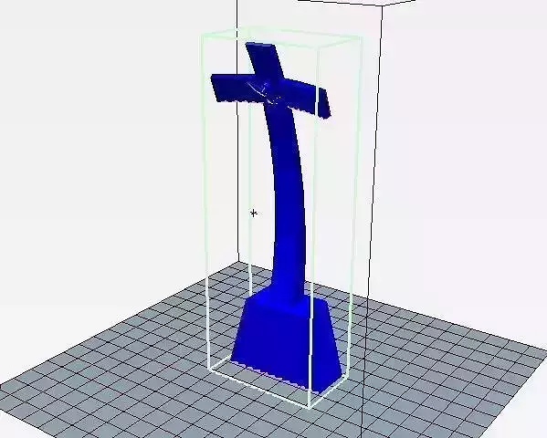 Papas cross monument  Vitoria Brazil 3D print model