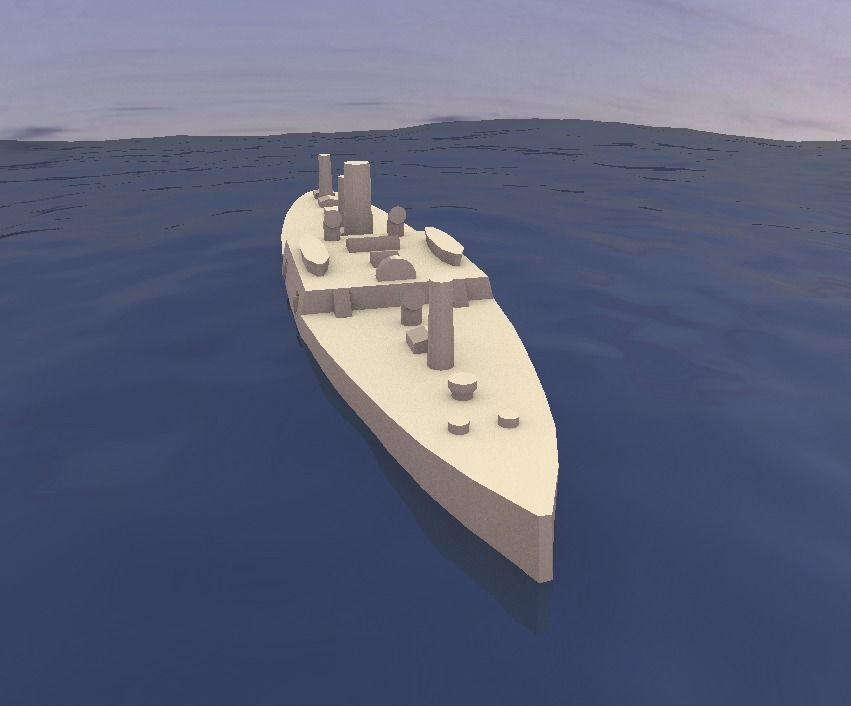 Ironclad Sete de Setembro 3D print model_11