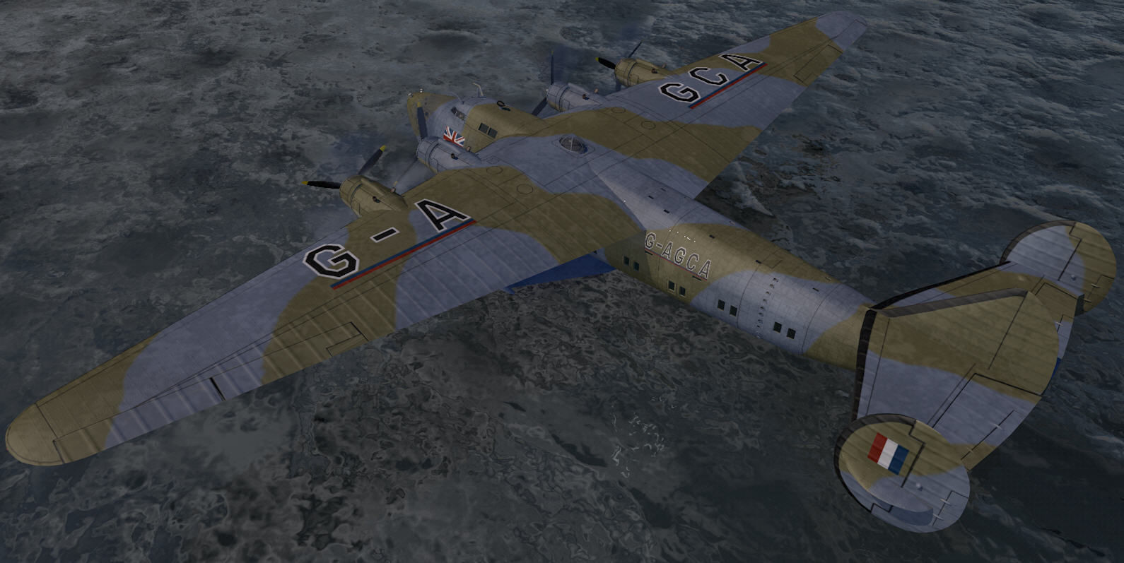 Boeing B-314 Clipper - C-98 3D model_15