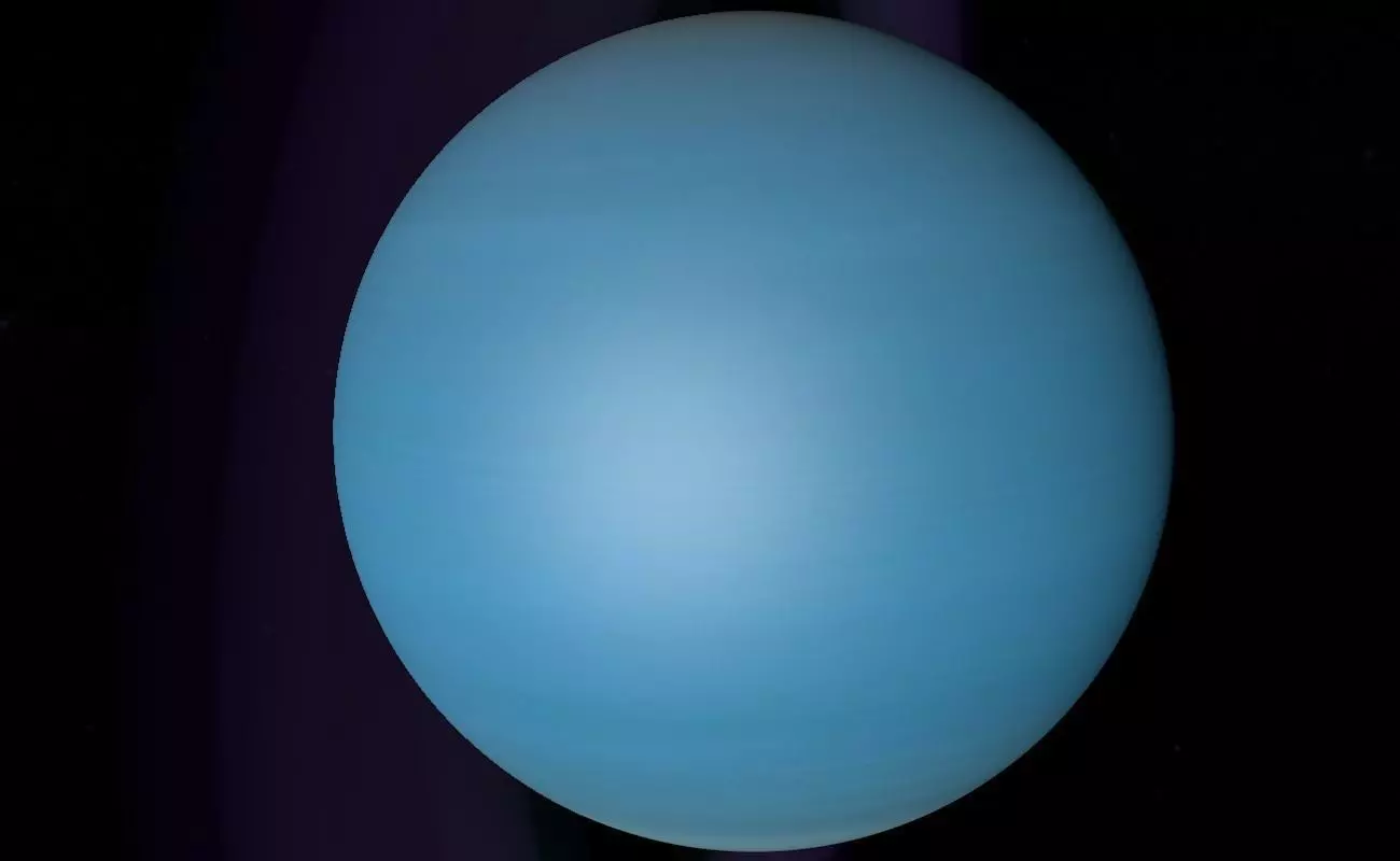 Uranus planet 3D model