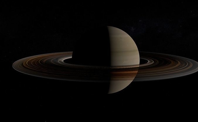 3d model planet saturn