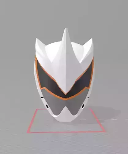 Power Rangers Jungle Fury Rhino Ranger GekiChopper Helmet 3D print model
