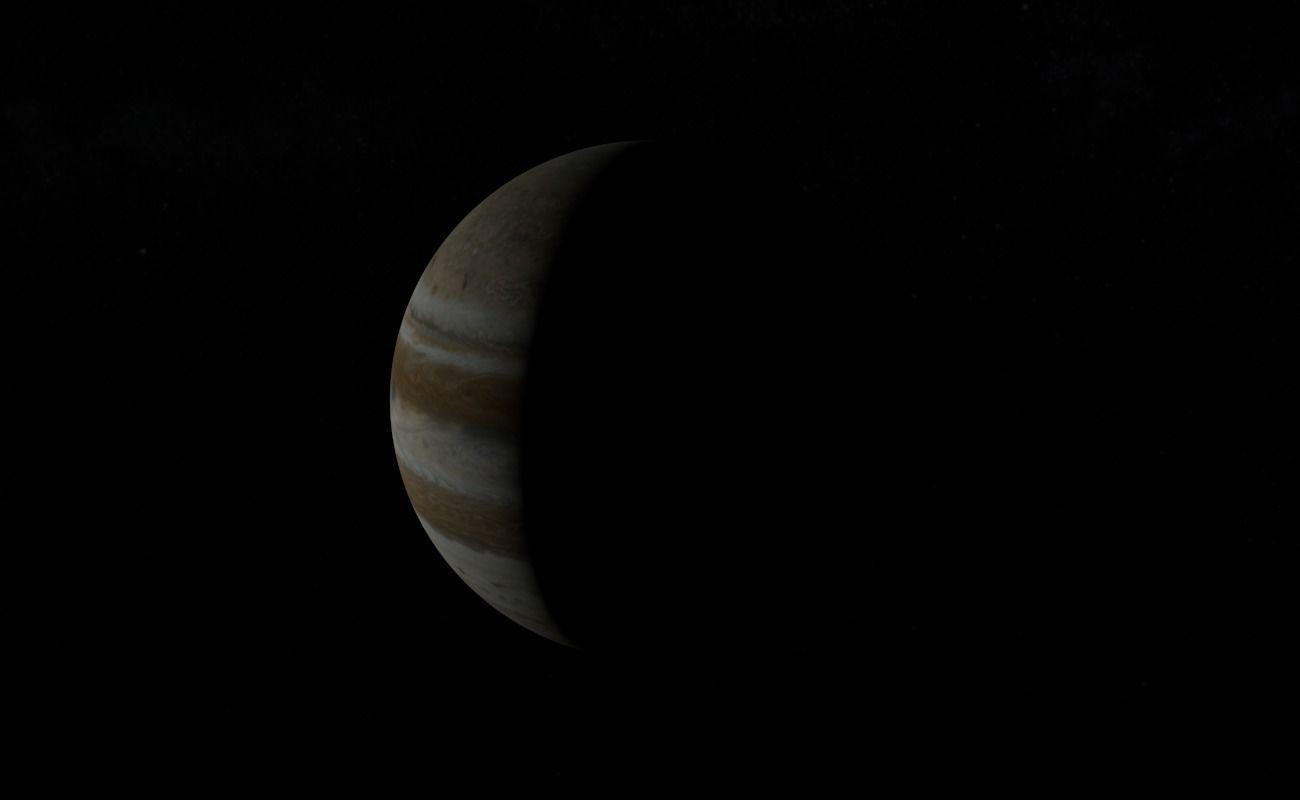 Planet Jupiter 3D model_6