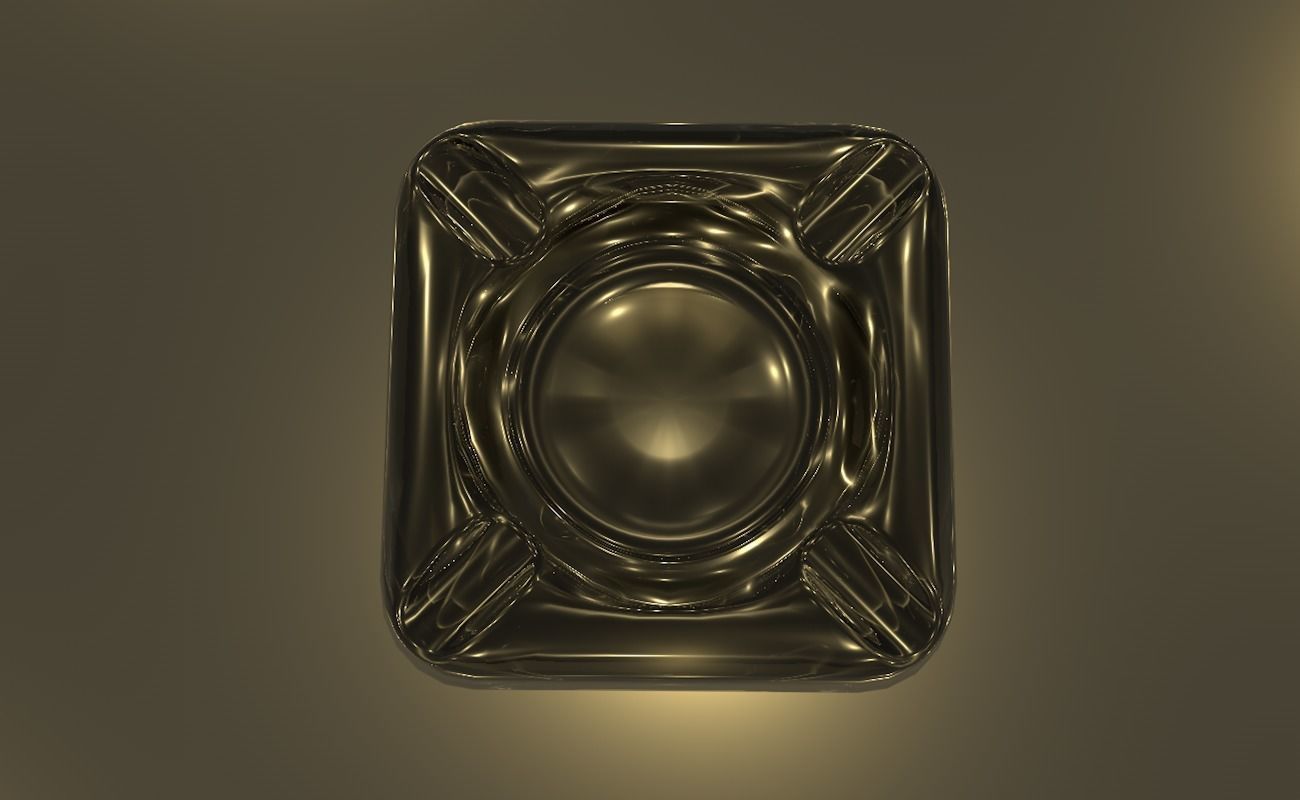 Ashtray glass 3D model_44
