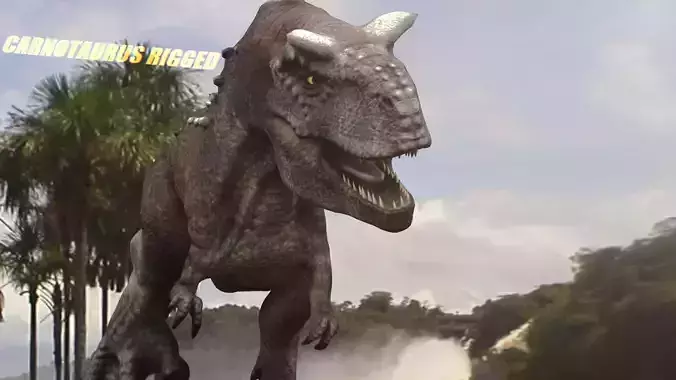 Carnotaurus Rigged 2018