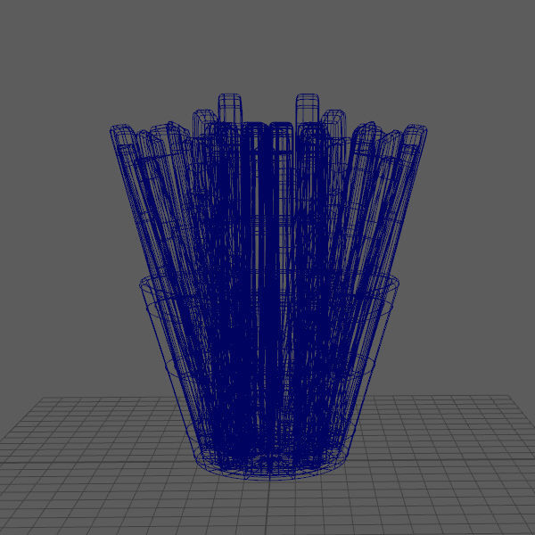 French fries 3D model_5