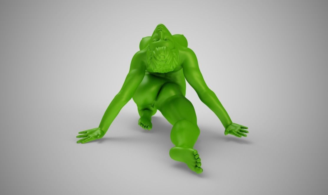 Flexible Body 3D print model_5