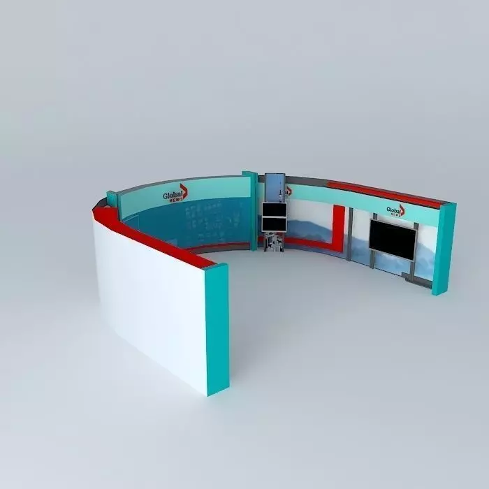 Global Local Virtual Set Free 3D model