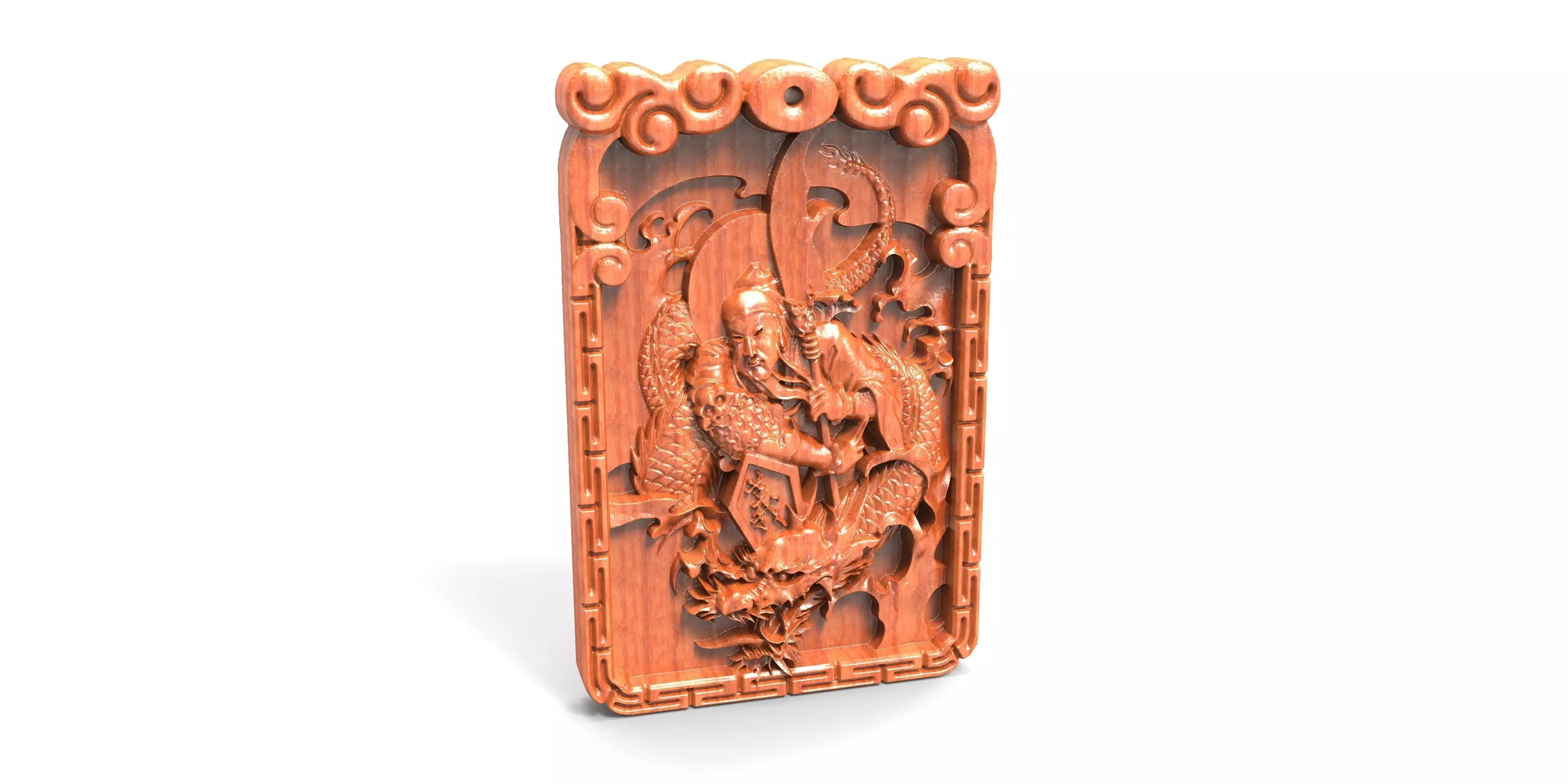 jade carving 3D print model_0