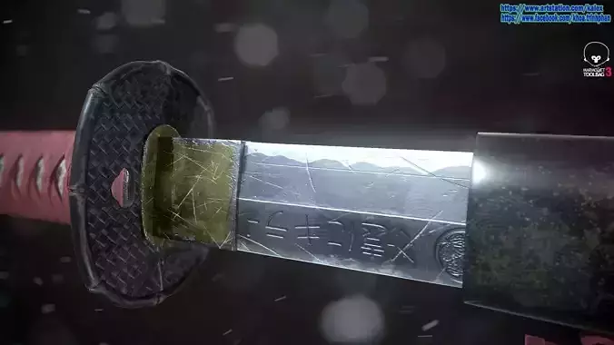 Katana samurai sword