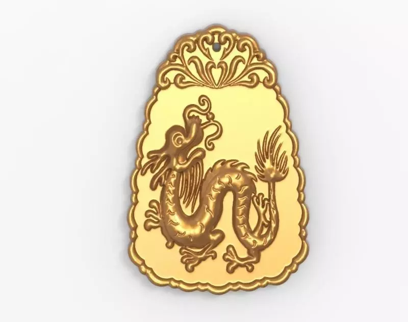 jade carving 3D print model_0