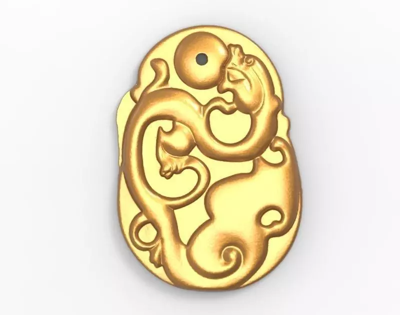 jade carving 3D print model