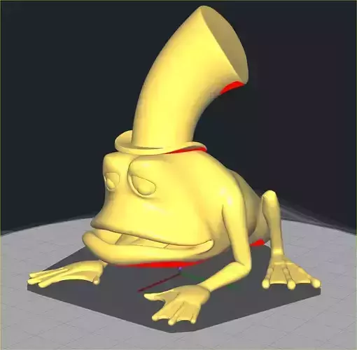 Michigan J Frog 3D print model