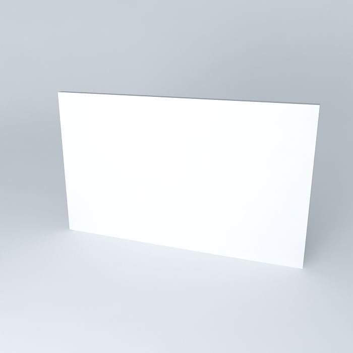 19 LCD HDTV Free 3D model_1