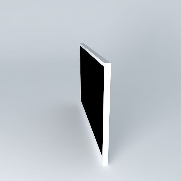 19 LCD HDTV Free 3D model_2