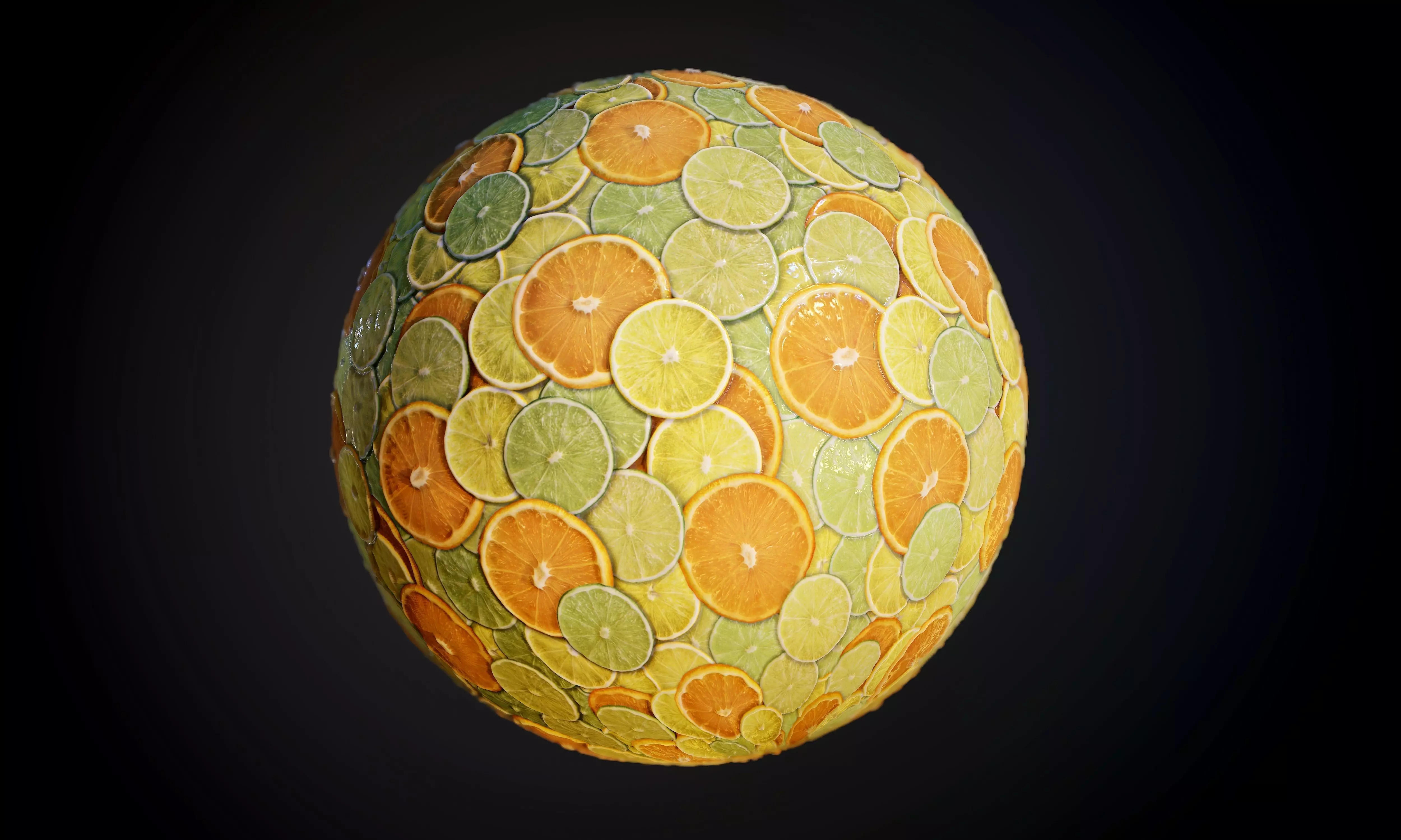 Fruit Slices Seamless PBR Texture Texture_0