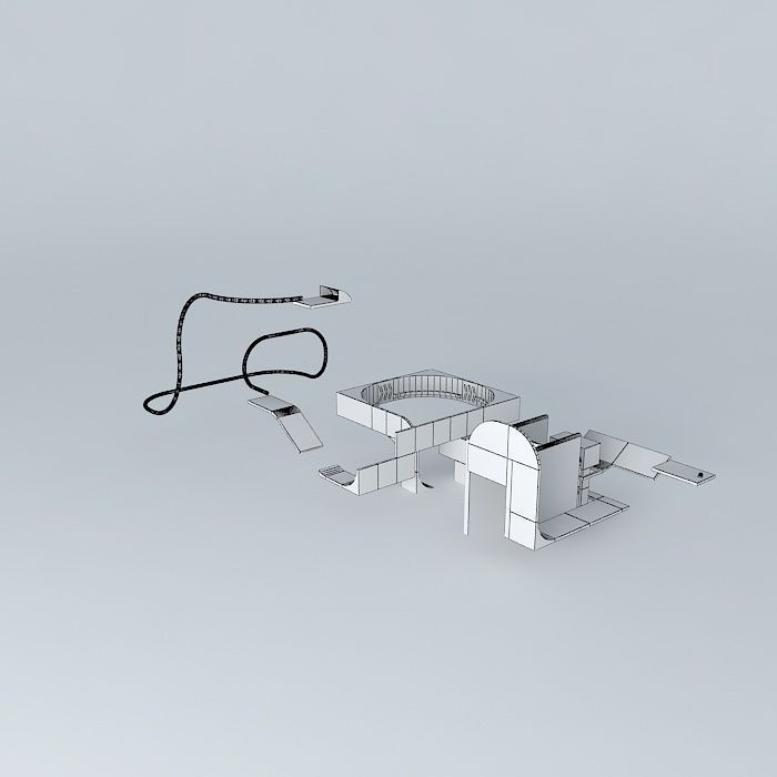 Aerox level Free 3D model_3