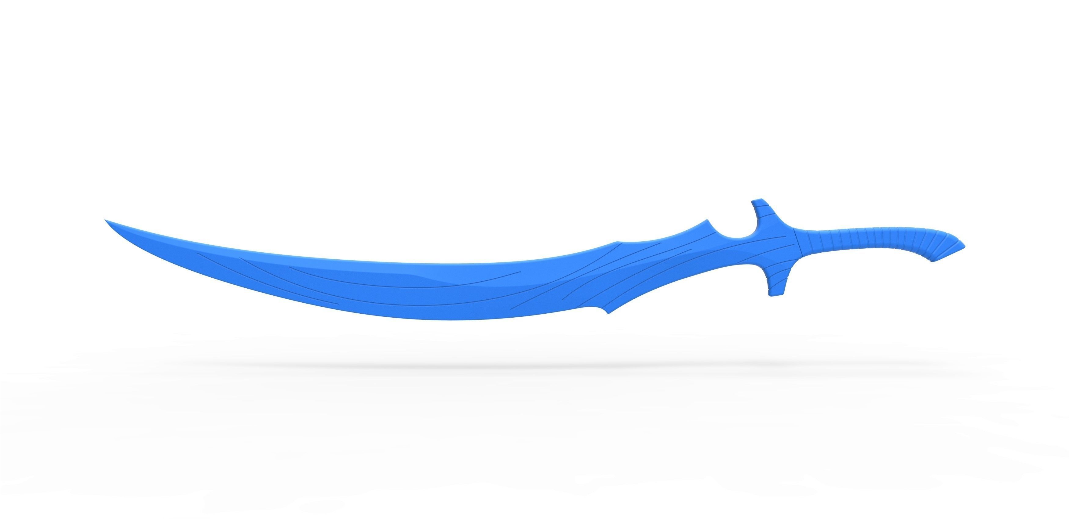 Sword of General Murk from the movie Aquaman 2018 3D print model_12