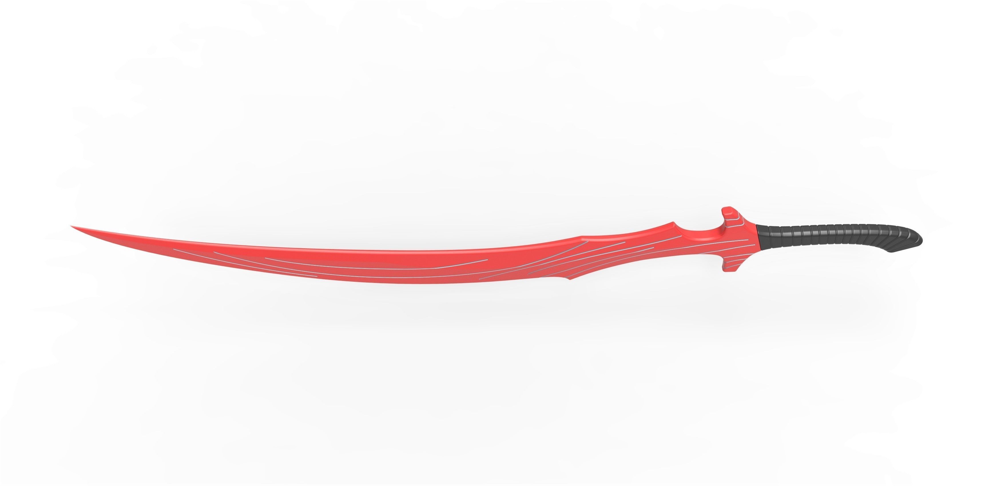 Sword of General Murk from the movie Aquaman 2018 3D print model_4