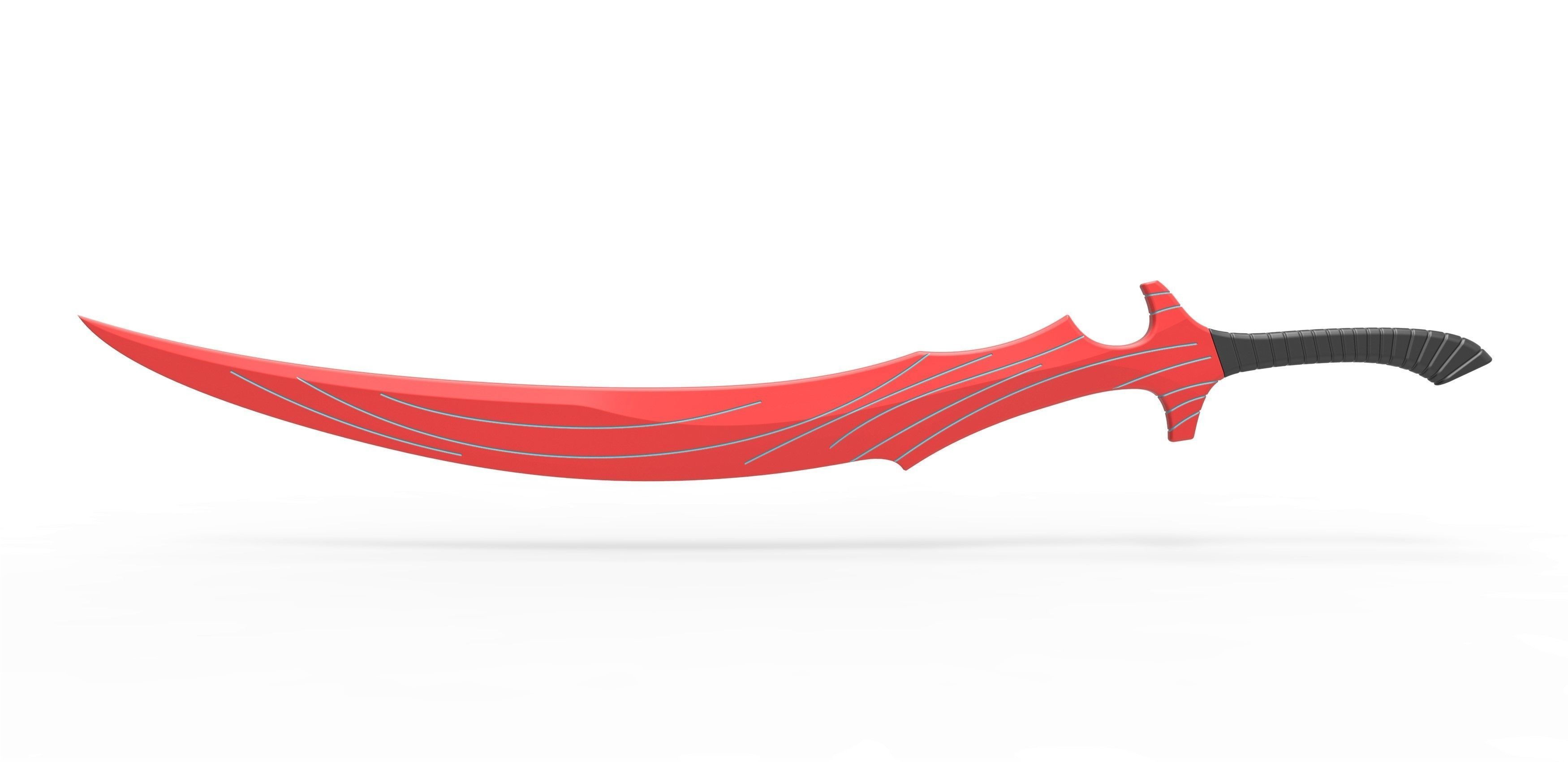 Sword of General Murk from the movie Aquaman 2018 3D print model_3