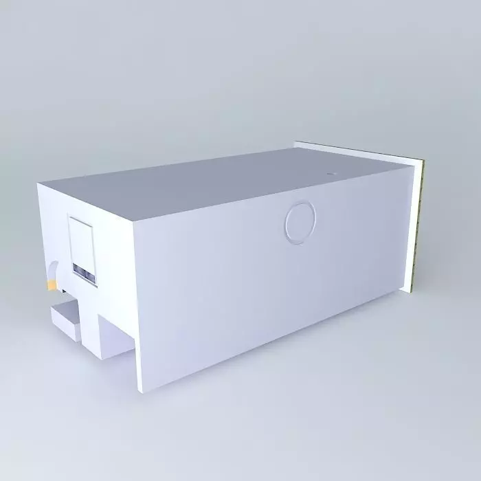 Lowsy small room picture illusion Free 3D model_0