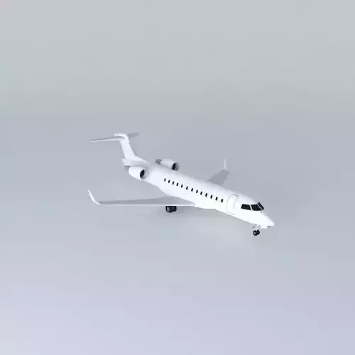 Template - Bombardier Canadair CRJ 200 3D model