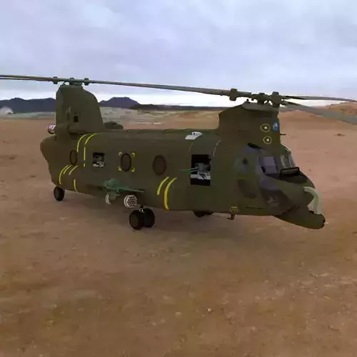 ACH-47 Chinook 3D model