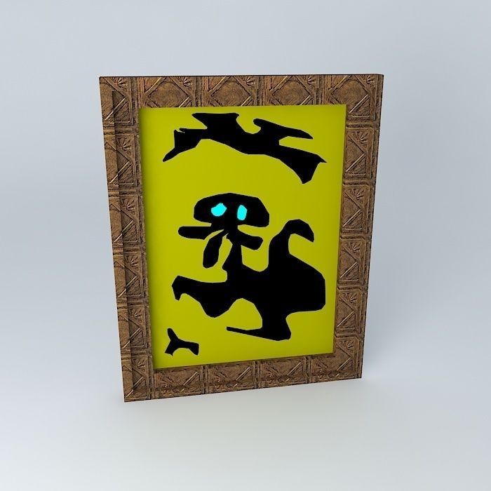 Squidward skelter Free 3D model_2