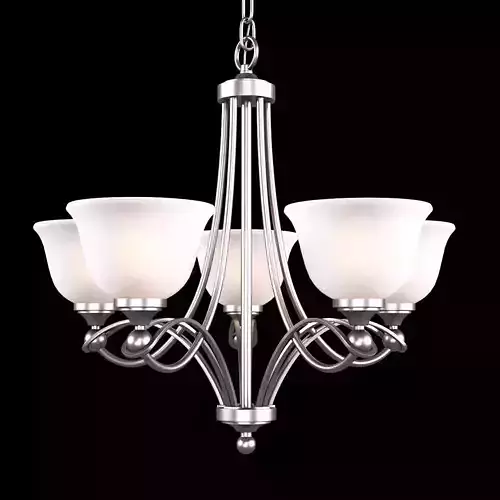 Home Decorators Collection 5-Light Antique Nickel Chandelier