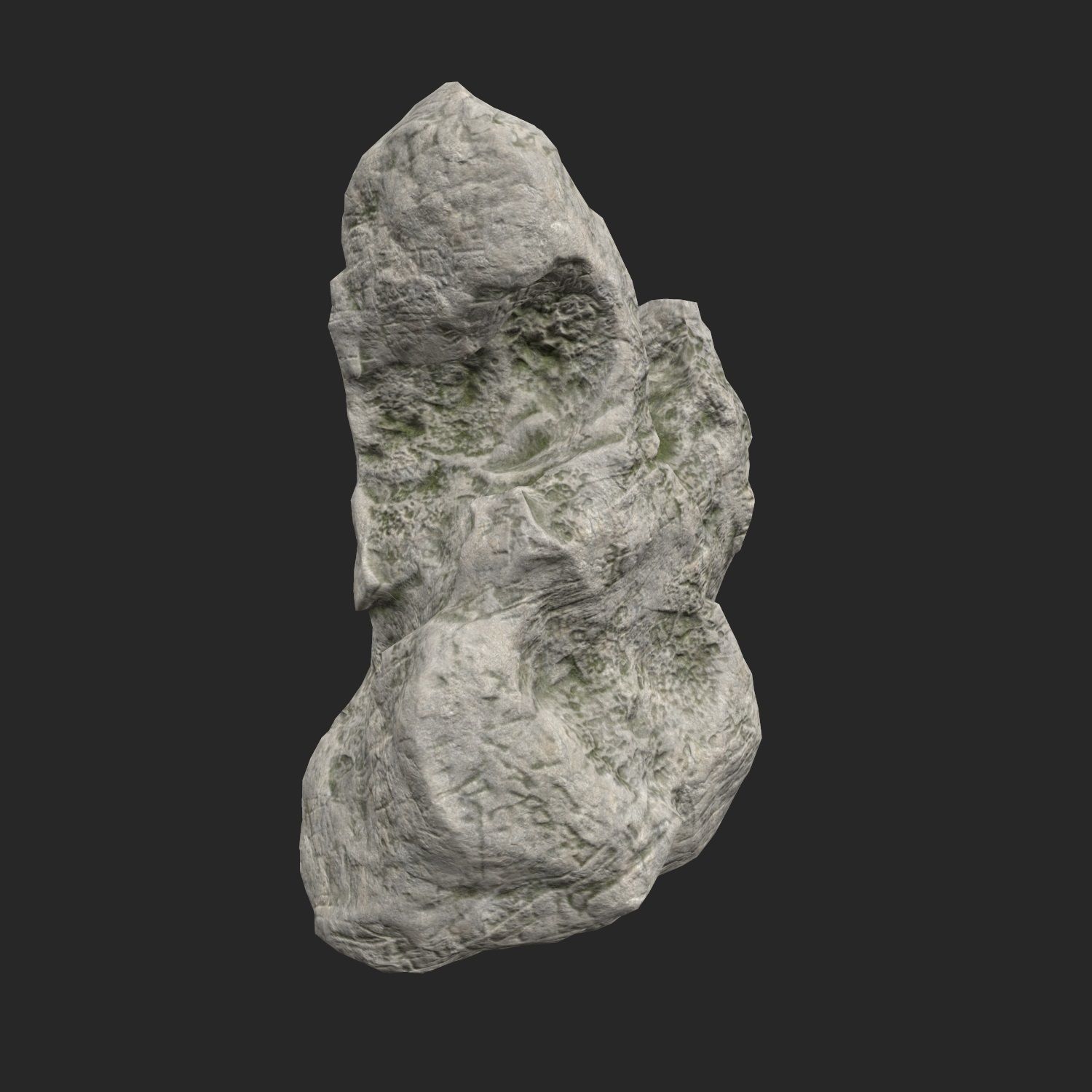 Sculpt stone E 3D model_2
