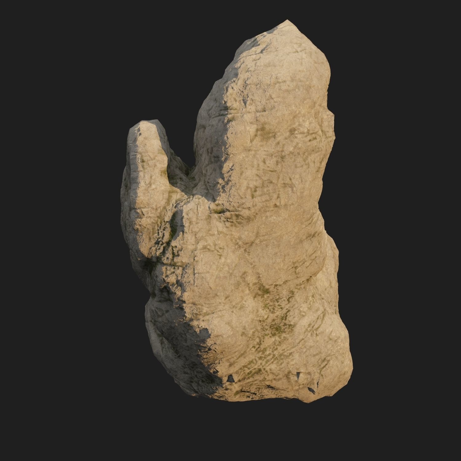 Sculpt stone E 3D model_8