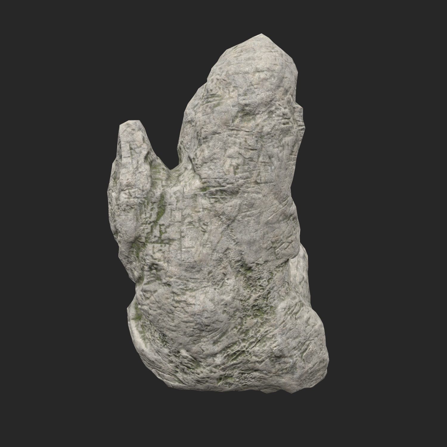 Sculpt stone E 3D model_5