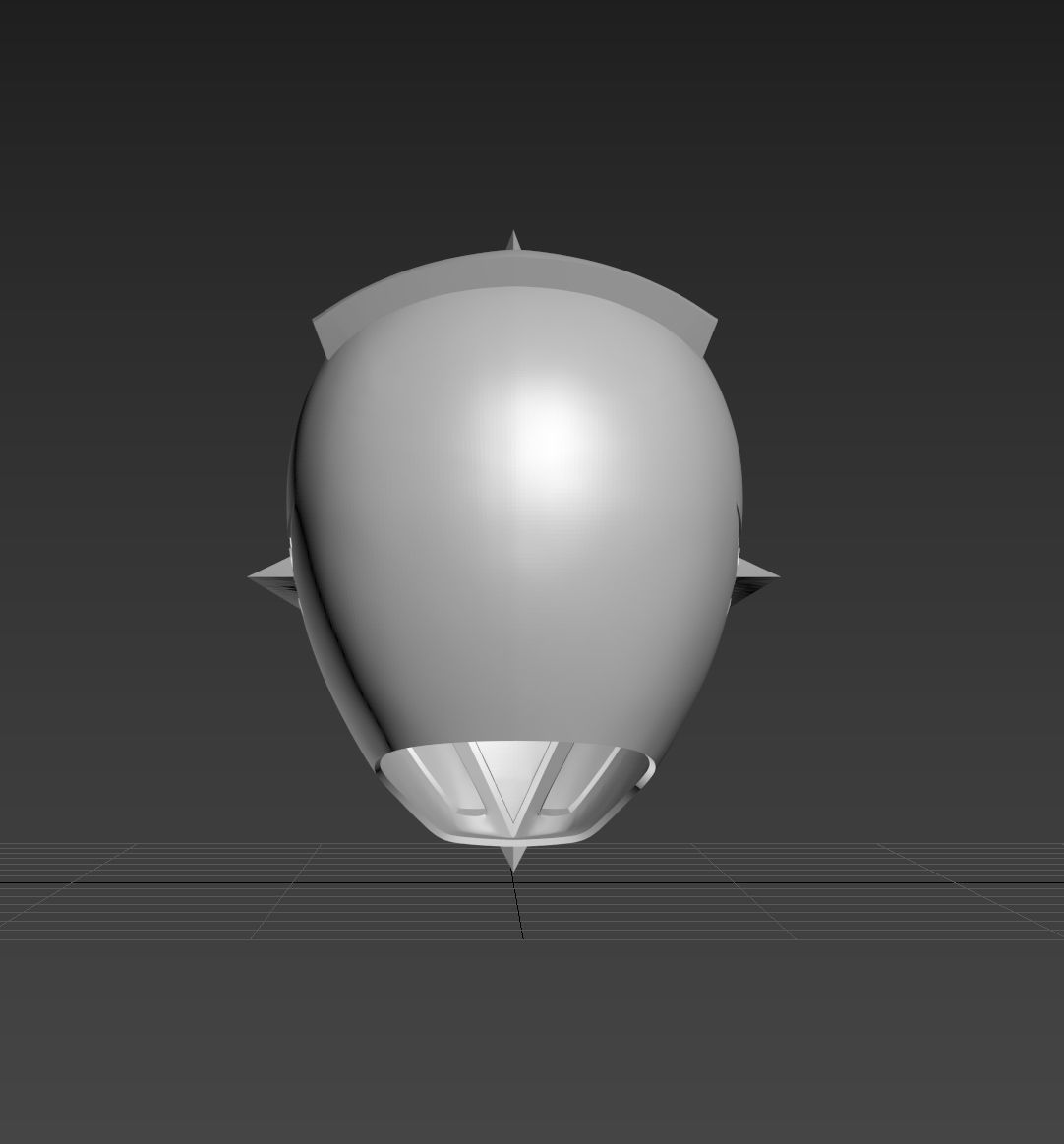 Power Rangers Blue Ninja Steel Ranger Ninninger Helmet 3D print model_10