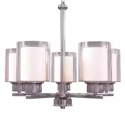 Design House Olso 5-Light Satin Nickel Chandelier