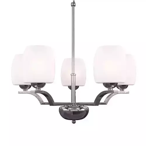 Filament Design 5-Light Brushed Nickel Chandelier