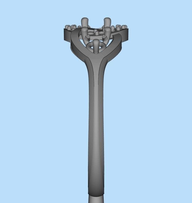 Women Diamond ring design 3dm stl 3D print model 3D print model_24